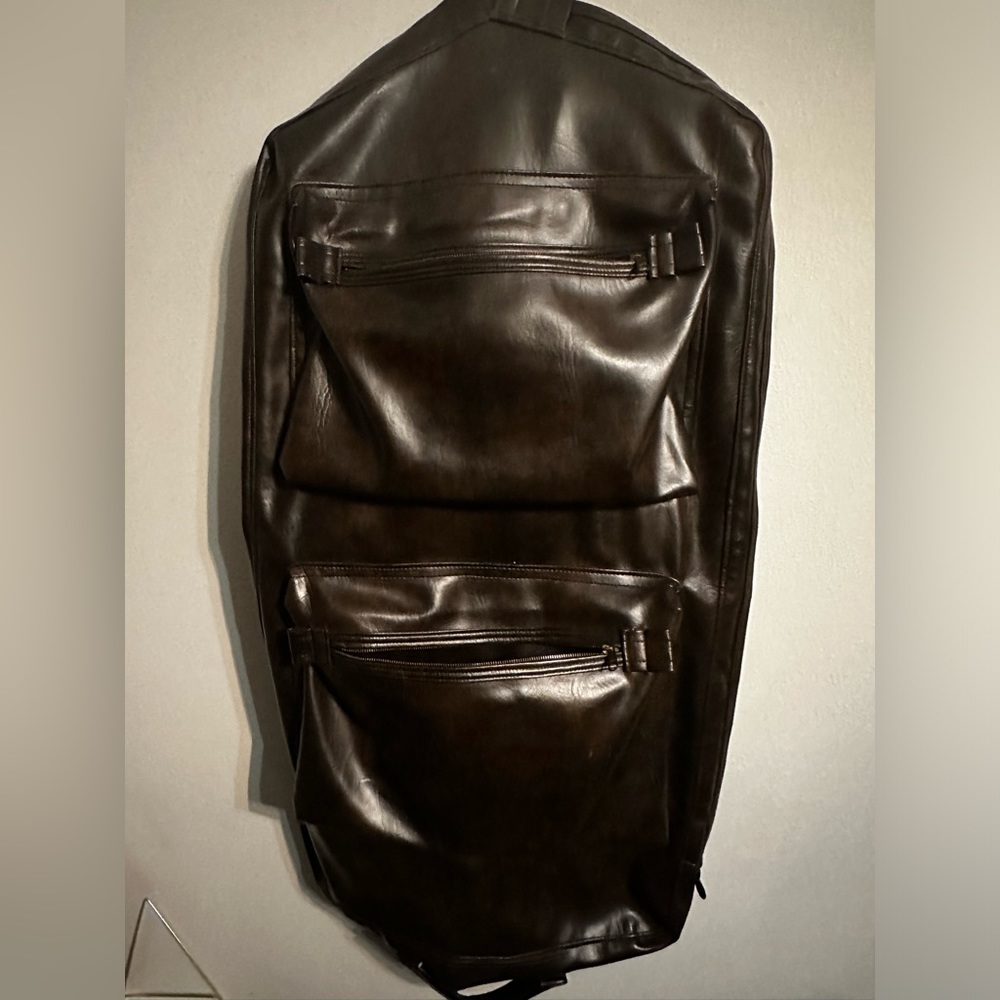 YKK Suit Bag Leather